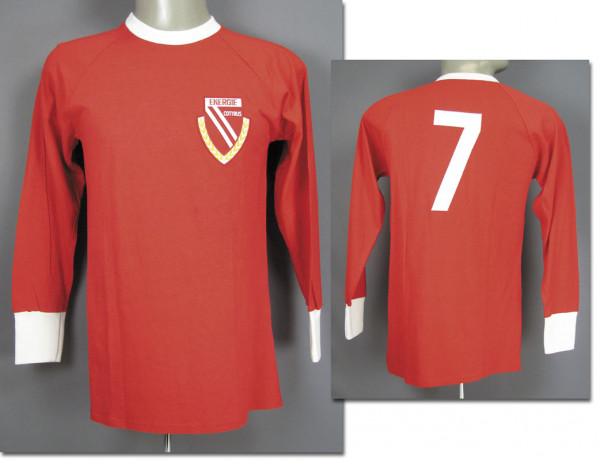 match issued football shirt Energie Cottbus 1970s