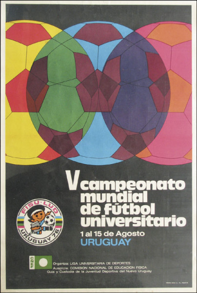 5. Universitätsfußball-Weltmeisterschaft 1980, Plakat 1980