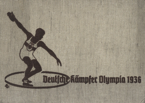 Deutsche Kämpfer für Olympia 1936. Sammelbildband.