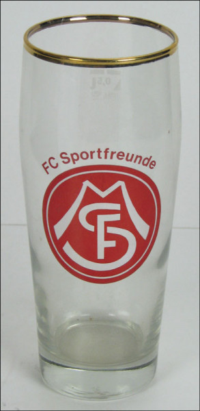 Glas Sportfreunde München, München,FC SF - Bierglas