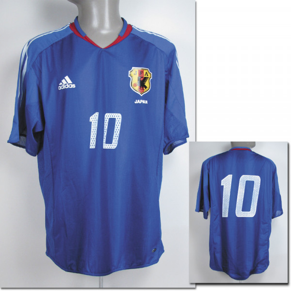 match worn football shirt Japan 2003/04