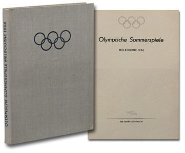 Olympische Sommerspiele Melbourne 1956.