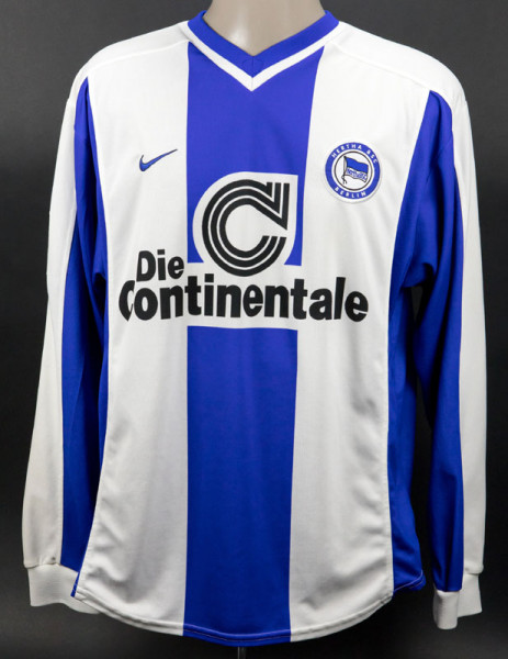 match worn football shirt Hertha BSC 1999/2000
