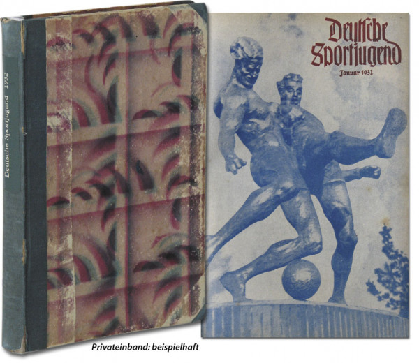 Deutsche Sportjugend 1932 : 5. Jahrgang 1932: Nr.1-12 komplett