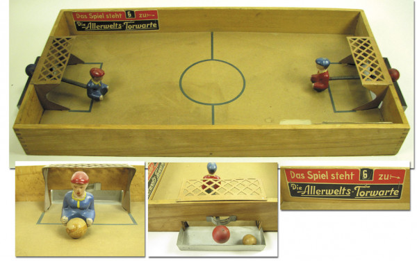 "Die Allerwelts-Torwarte" 1950er, Fußballspiel 1950 Torwart