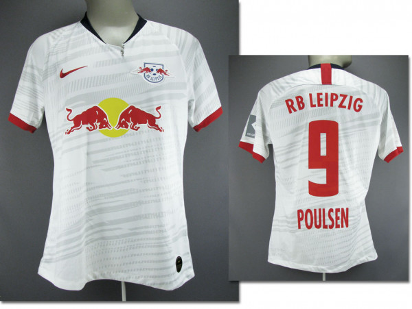 Yussuf Poulsen am 17.12.2019 gegen Dortmund, Leipzig, RB - Trikot 2019/20