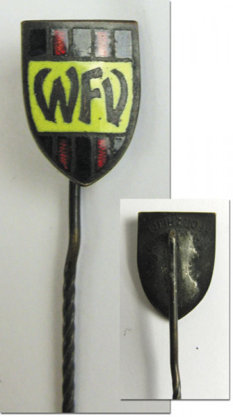 German Football Pin 1930 WFV