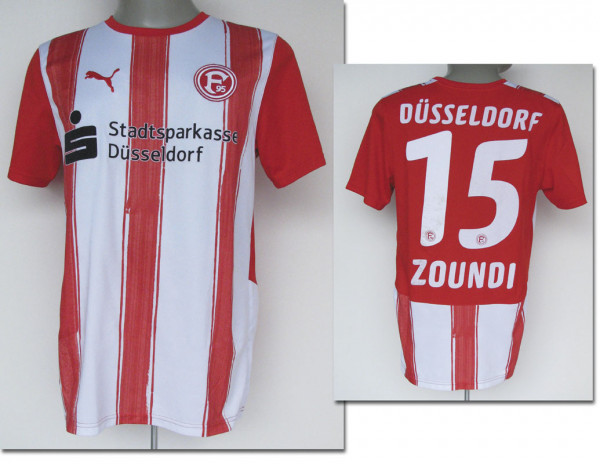 match worn football shirt Fort. Duesseldorf 2011