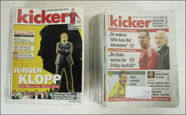 Kicker 2013 MonDon : Jg.: Nr.2-104, unkomplett