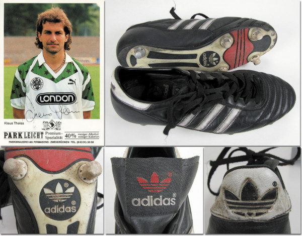 match worn player boots FC Homburg 1989/90