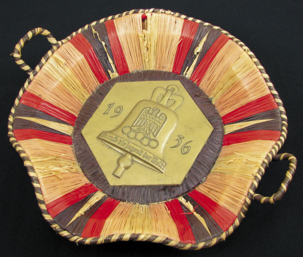 Olympic Games Berlin 1936 Raffia basket