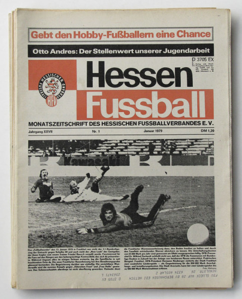 Hessen Fußball 1979 : Nr.1-12 komplett