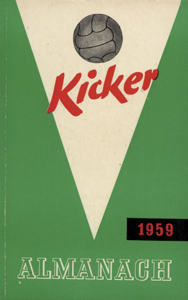 German Football Almanack 1959.