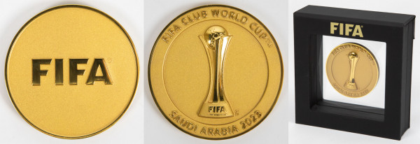 „FIFA Club World Cup Qatar 2023“. Offizielle Teiln, Teilnehmermedaille 2023