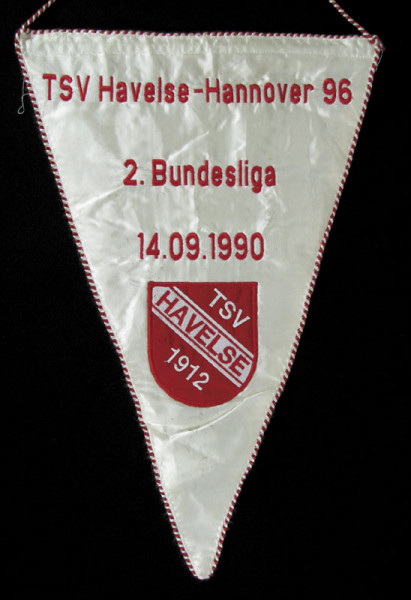 Original Spielwimpel "TSV Havelse - Hannover 96 2., Havelse,TSV - Wimpel