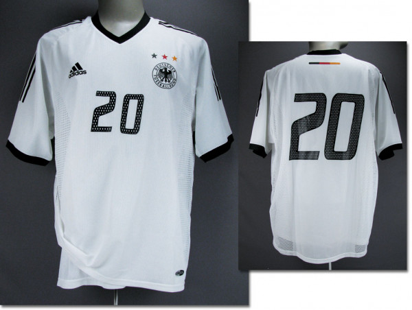 match worn football shirt Germany 2003