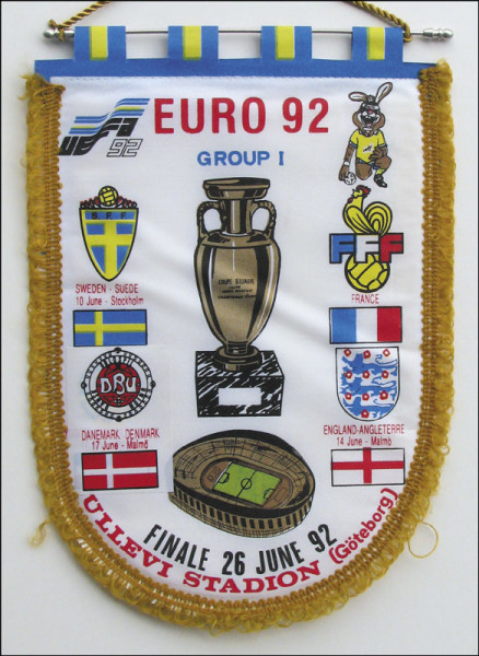 Wimpel EURO 92, Wimpel Euro 92