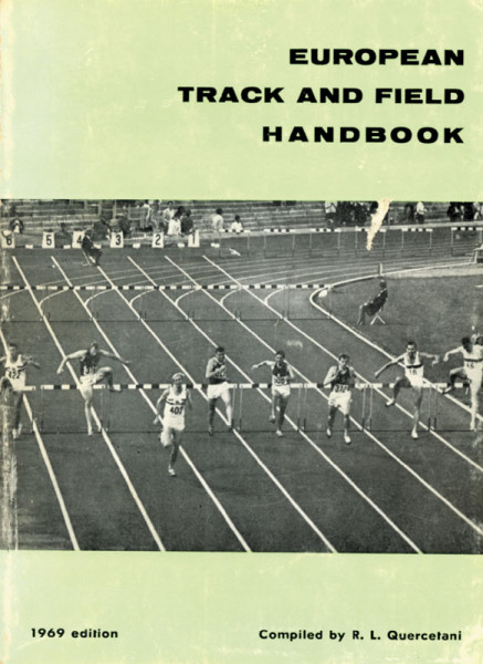 European Track and Field Handbook 1969.