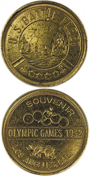 Souvenir Münze "so-called-Dollar" mit der Aufschri, Münze OSS1931