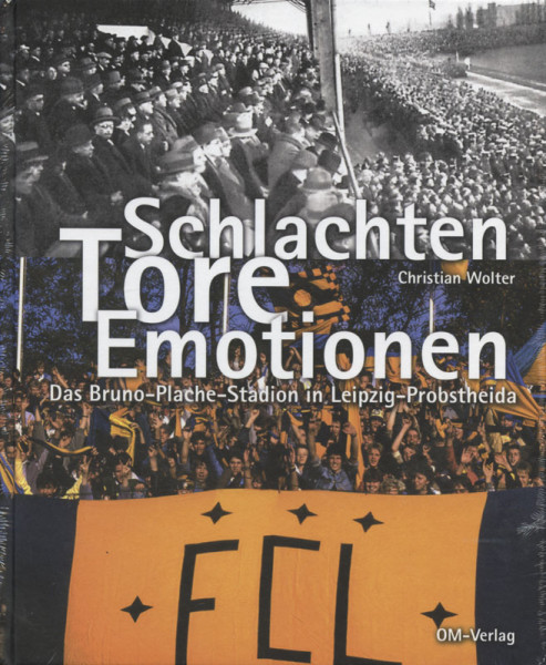 Schlachten Tore Emotionen - Das Bruno-Plache-Stadion in Leipzig-Probstheida.