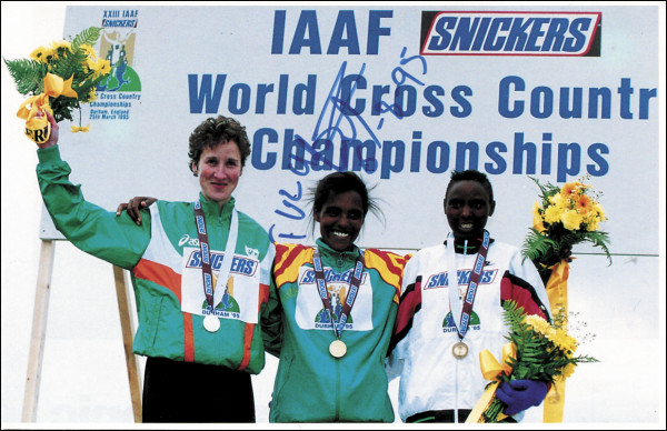 Tulu, Derartu: Olympic Games 1992 2004 Autograph Athletics Ethop