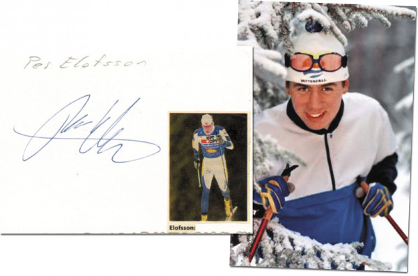 Elofsson, Per: Olympic Games 2002 Autograph Crosscountry Sweden