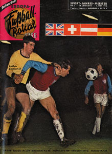 Jahres-Sport-Meister Nr.2 vom 7.5.1966. Europa-Fußball-Pokal 1966.