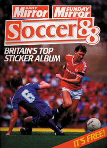 Football Sticker Album Daily Mirror 1988