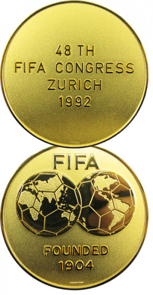 FIFA Congress 1992 Participation Medal