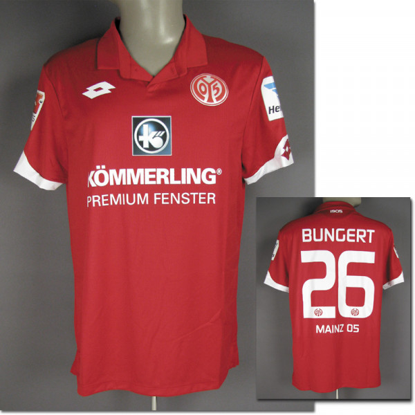 match worn football shirt FSV Mainz 05 2016/17