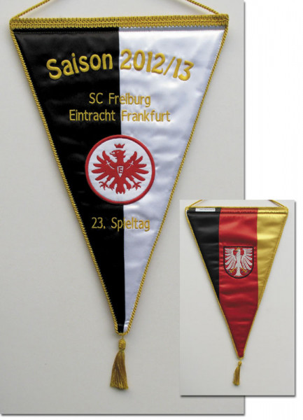 German Match Pennant 2013. Eintracht Frankfurt