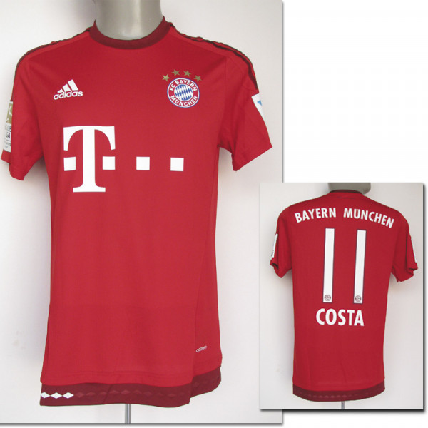 Douglas Costa am 14.02.2016 gegen den FC Augsburg, München, Bayern - Trikot 2016