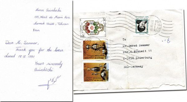 Givehchi, Nasser: Olympic Games 1952 Autograph Wrestling Iran