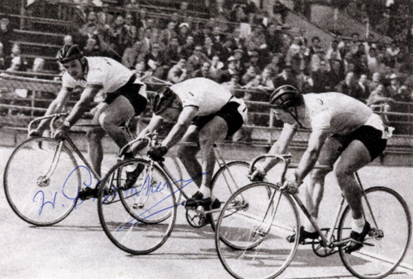 Potzernheim, Werner: Cycling autograph Werner Potzernheim Olympic 1952