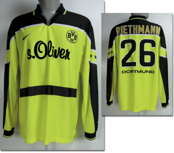 match worn football shirt Bor. Dortmund 1997/98