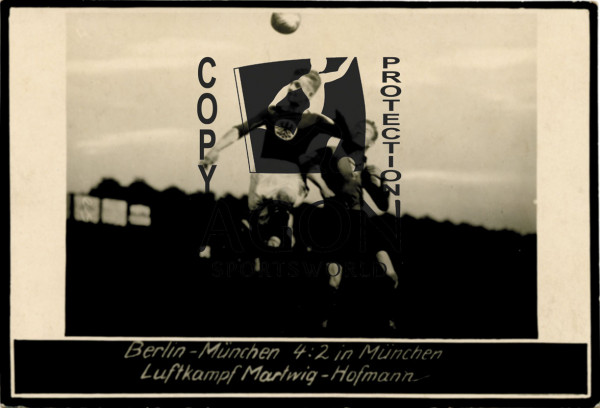 Football Pressfoto Berlin v Munich 1925
