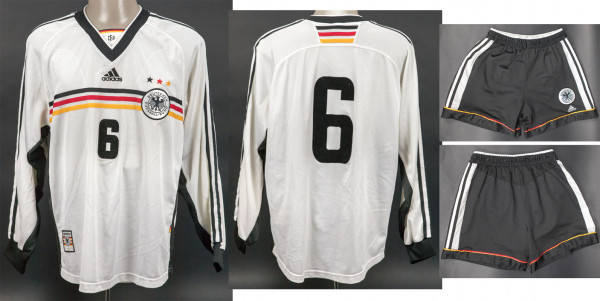 Jens Jeremies am 31.03.1999 gegen Finnland, DFB - Trikot 1999 EM Quali