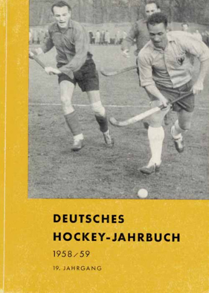 Deutsches Hockey-Jahrbuch 1958/59. 19.Jahrgang.