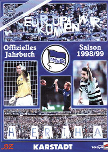 Europa wir kommen - Das offizielle Jahrbuch von Hertha BSC 1998/99.