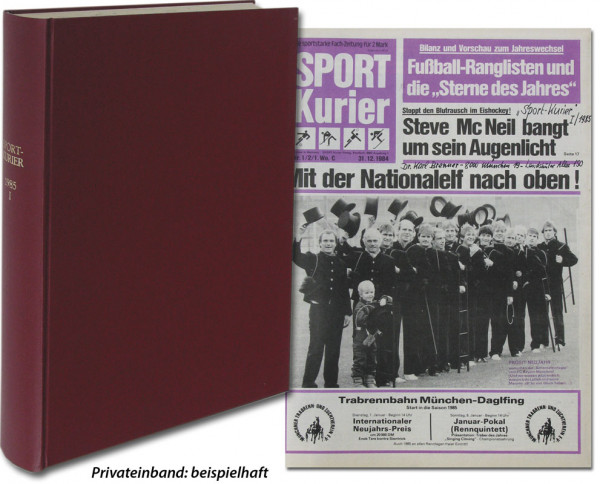 Sport Kurier 1985 C : 40. Jg. Nr.1-103