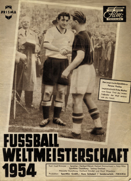 Das neue Filmprogramm. Fußball-Weltmeisterschaft 1954.