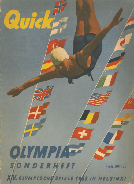 Quick Olympia-Sonderheft - XV.Olympische Spiele 1952 in Helsinki.