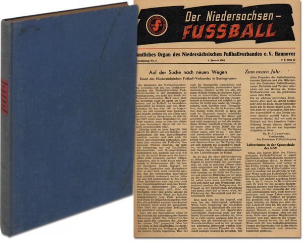 Der Niedersachsen-Fußball 1961 : Jg.: Nr. 1-24 komplett