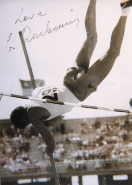 Roubanis, Georgios: Autograph Olympic Games 1956 athletics. Greece