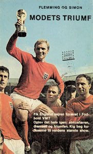 World Cup 1966. rare Danish Report
