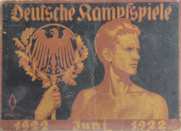 Poster German Olympic Games 1922 1920