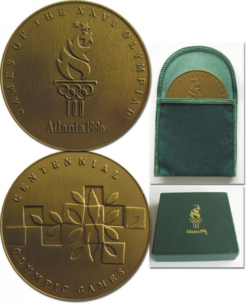 Participation Medal: Olympic Games 1996 Atlanta.