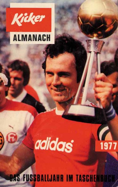 German Football Yearbook 1977 from Kicker.