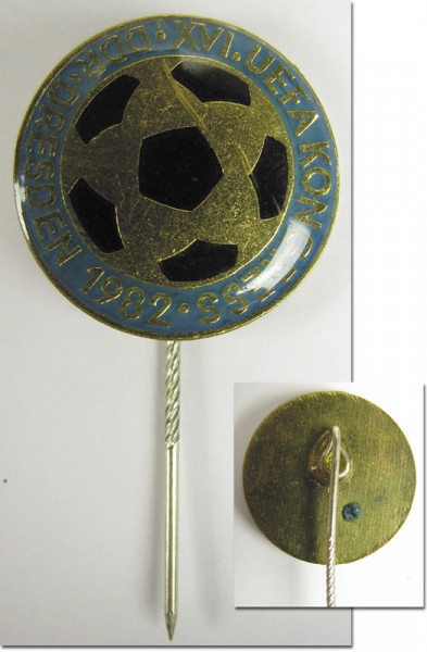 Participation Pin UEFA Congress 1982 GDR