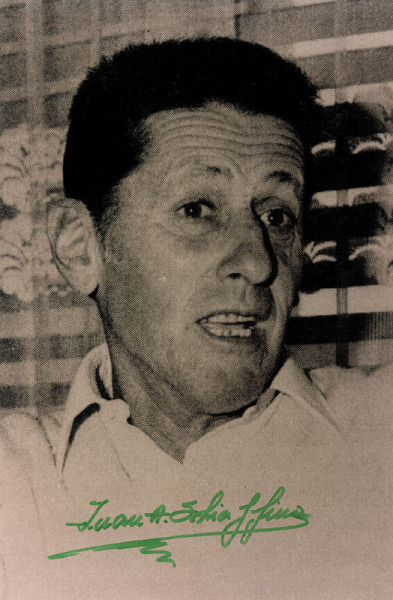 Schiaffino, Juan Alberto: Autograph Football Wolrd Cup 1950. Schiaffino